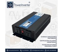 INVERSOR VOLTAJE 125VDC/220VAC 1500W PSW